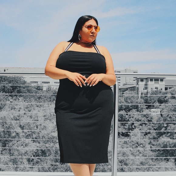 Simply Be Dresses & Skirts - Amber Rose BodyCon Dress With Sports Straps